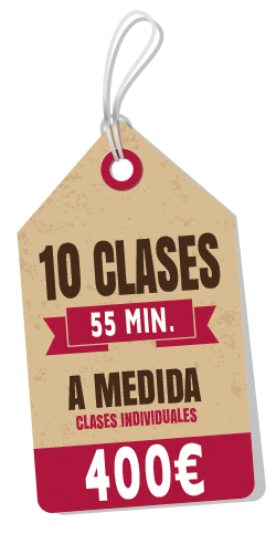 10 clases individuales a medida de 55 minutos