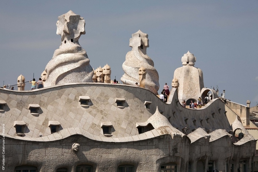 Azotea de La Pedrera de Barcelona