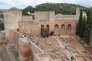 La Alcazaba de la Alhambra de Granada