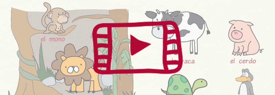 Vídeo sobre los nombres de los animales en español