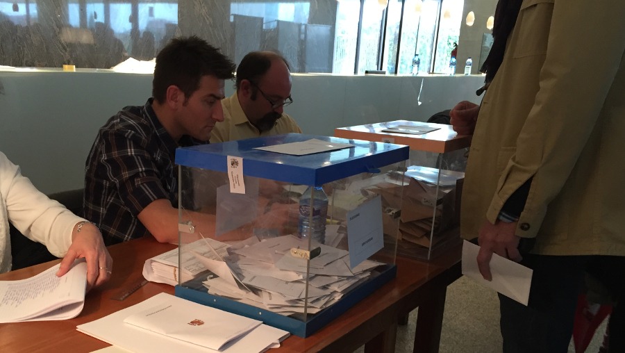 Foto elecciones generales en España