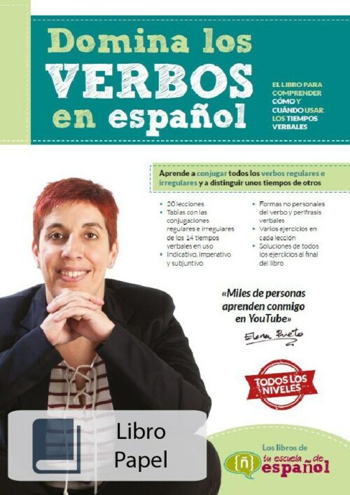 'Domina los verbos en español' - Versión en papel