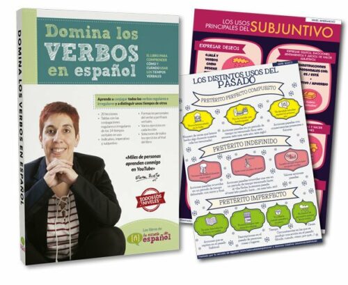 5 aniversario: libro de verbos e infografías