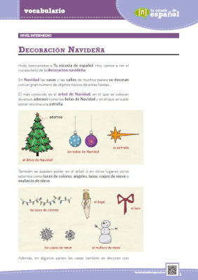 'Decoración navideña'