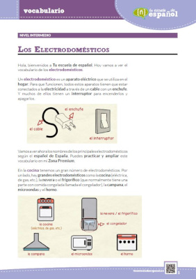 'Electrodomésticos'