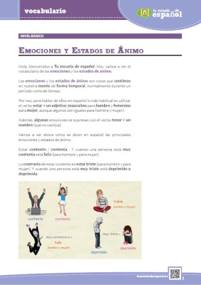 'Emociones y estados de ánimo'