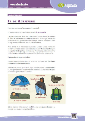 'De acampada'
