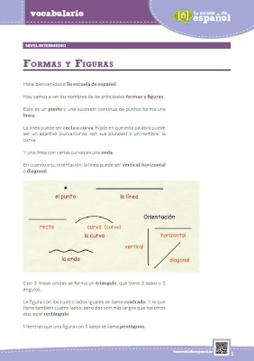 'Formas y figuras'