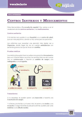 'Centros sanitarios y medicamentos'