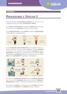 'Profesiones y oficios 3’