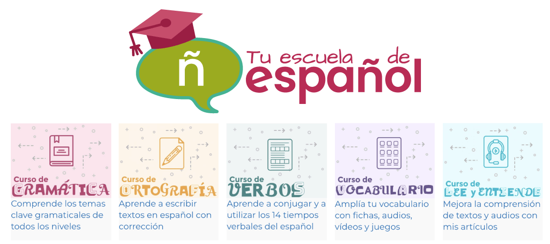 Zona Premium de Tu escuela de español con cursos online