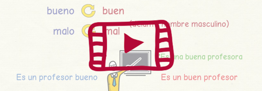 Vídeo sobre bueno o bueno, grande o gran