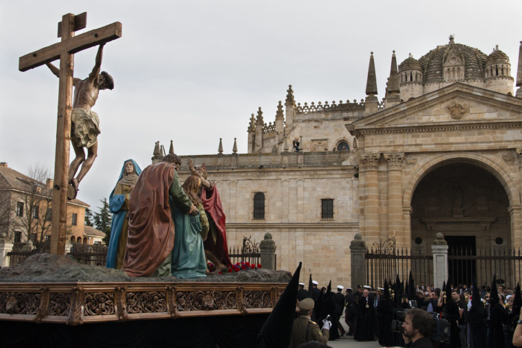 Procesión de Semana Santa en Zamora (Castilla y León)