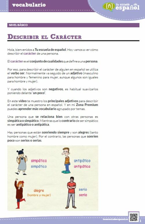 'Carácter'